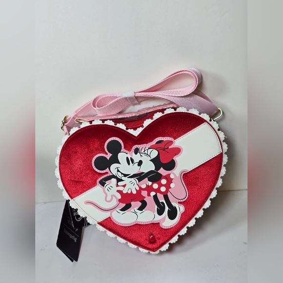 Loungefly Handbags - Loungefly Disney Mickey Minnie Scented Chocolate Box Valentine Crossbody Nwt